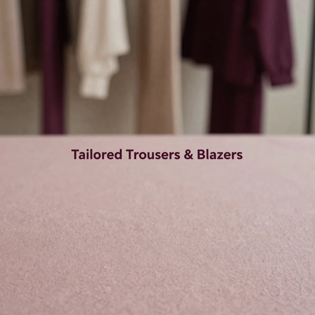 Tailored Trousers & Blazers - background