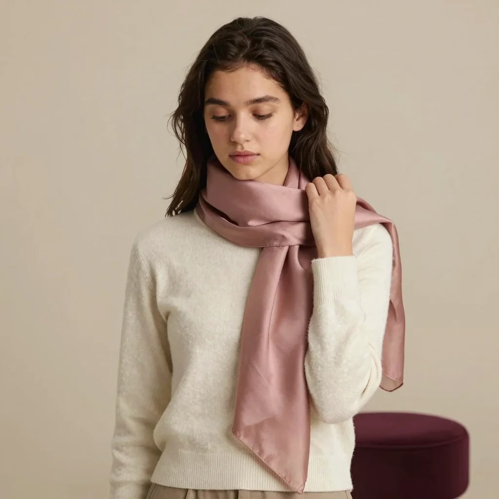 Muted Rose Scarf