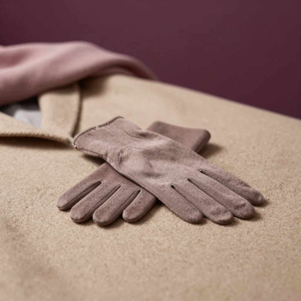 Taupe Soft Touch Gloves